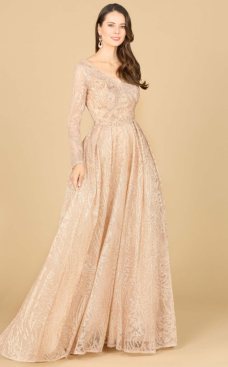 Lara 29142 Prom Dress - Champagne | NewYorkDress Lara 29142 Prom Dress - Champagne | NewYorkDress