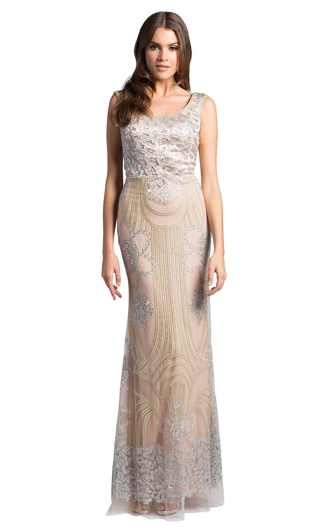 Lara 33622 Silver/Nude