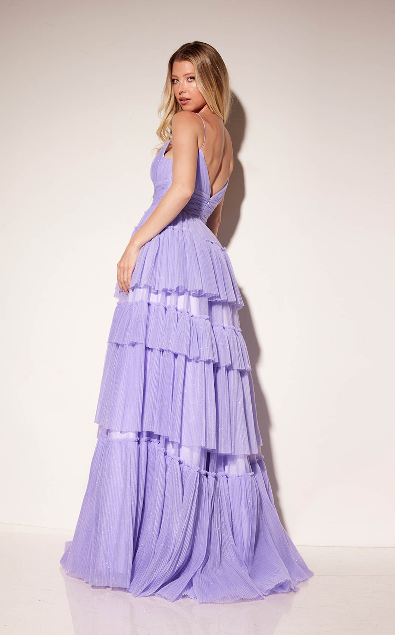 Lucci Lu Tiered Ruffle Dress main image 1