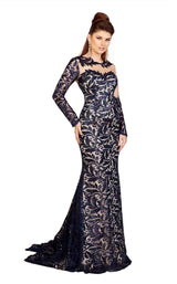 MNM Couture M0012 Navy Blue