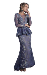 Mnm Couture M0018 Blue/Silver