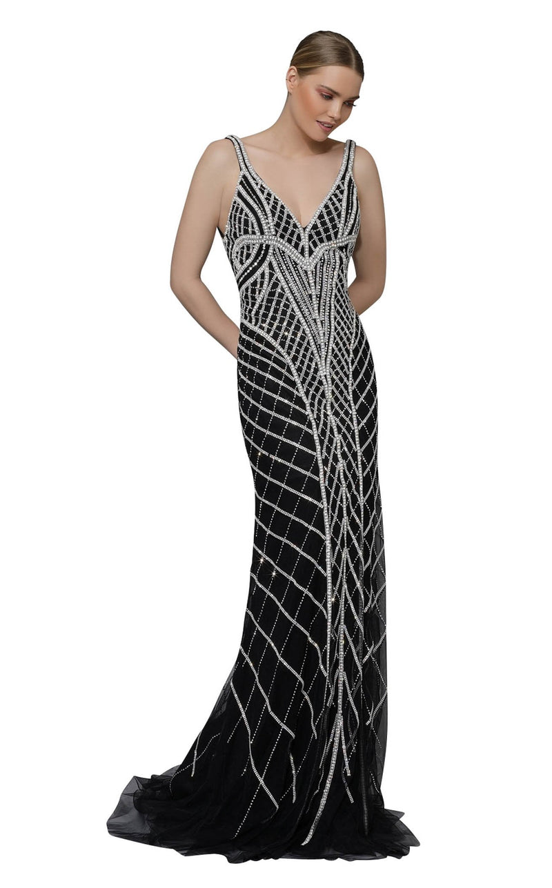 Modessa Couture M18001 Black