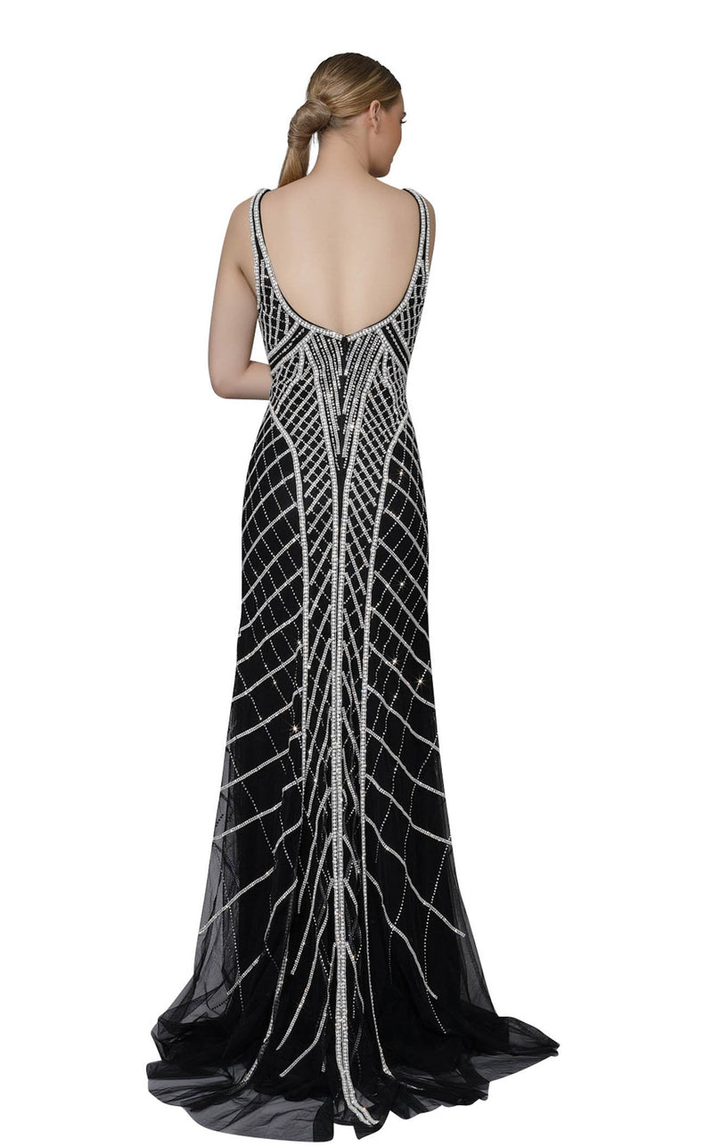 Modessa Couture M18001 Black