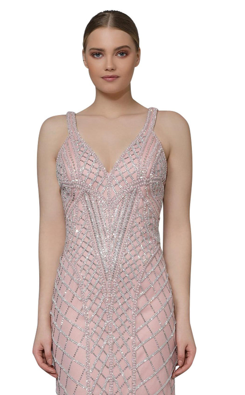 Modessa Couture M18001 Pink