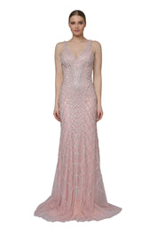 Modessa Couture M18001 Pink