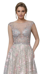 Modessa Couture M18002 Pink