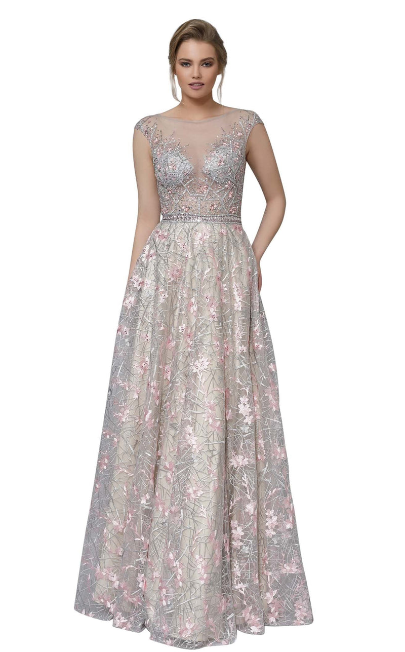 Modessa Couture M18002 Pink