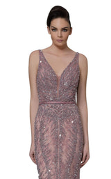 Modessa Couture M18019 Pink