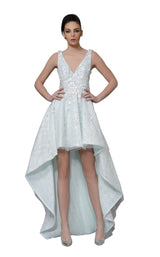 Modessa Couture M18022 Ice Blue