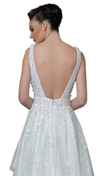 Modessa Couture M18022 Ice Blue