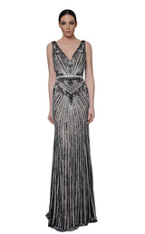 Modessa Couture M18023 Black