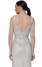 Modessa Couture M18023 Silver