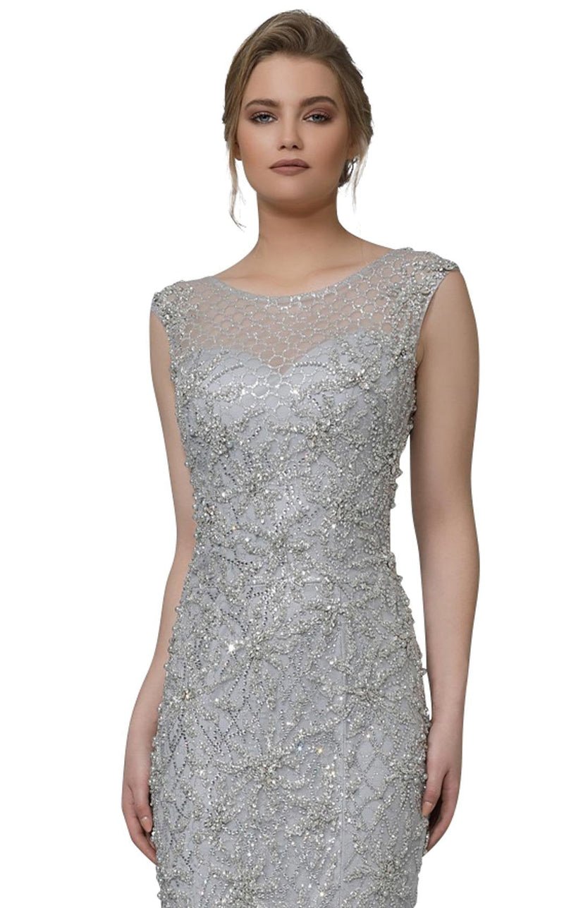 Modessa Couture M18031 Silver