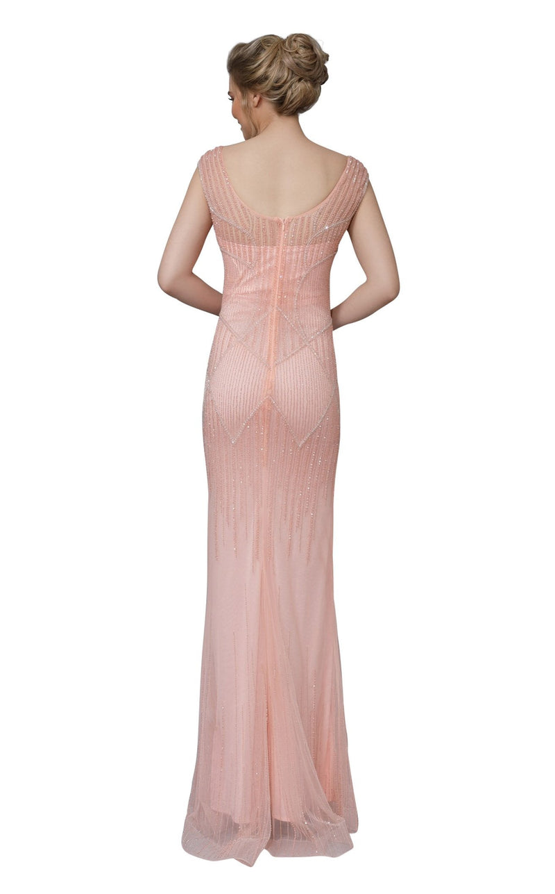 Modessa Couture M18044 Pink
