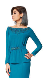 Clarisse M6538 Green-Topaz