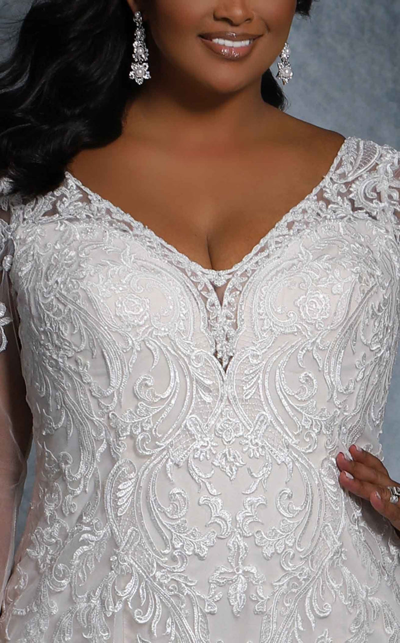 Sydneys Closet MB2101 Ivory/Ivory