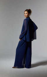 MGNY 72913 Jumpsuit Sapphire