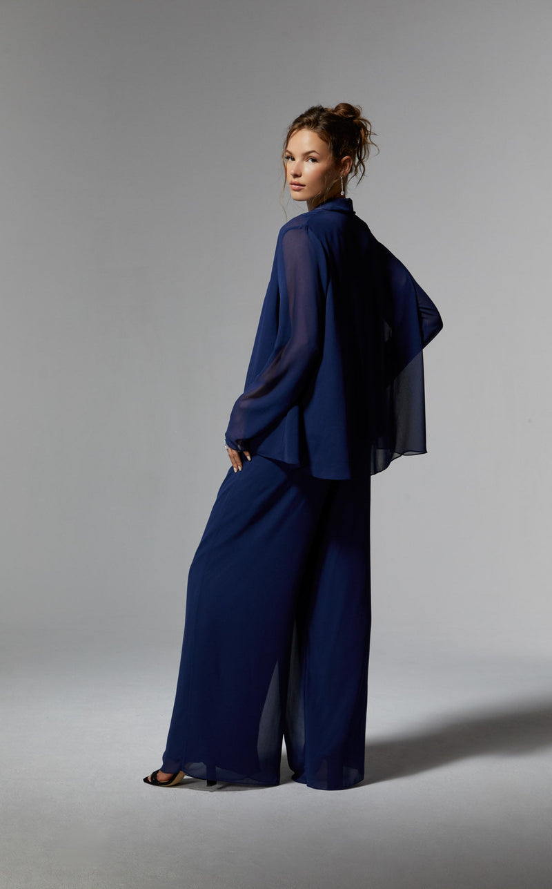 MGNY 72913 Jumpsuit Sapphire