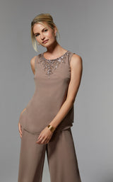 MGNY 72913 Jumpsuit Fawn