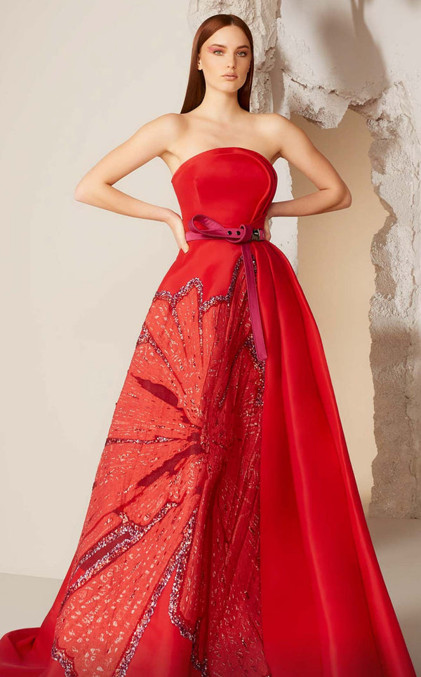 MNM Couture E0013 Red