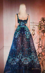 MNM Couture E0058 Navy Blue