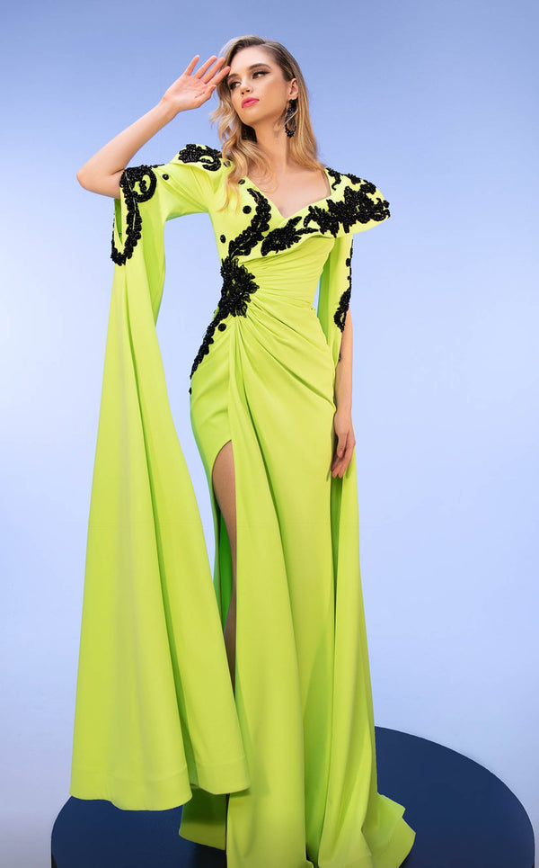 MNM Couture F02802 Lime