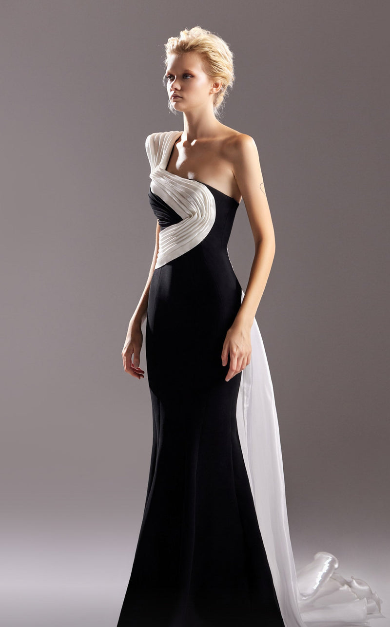 MNM Couture G1502 Black/White
