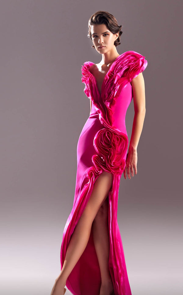 MNM Couture G1512 Fuchsia