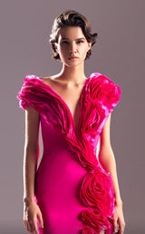 MNM Couture G1512 Fuchsia