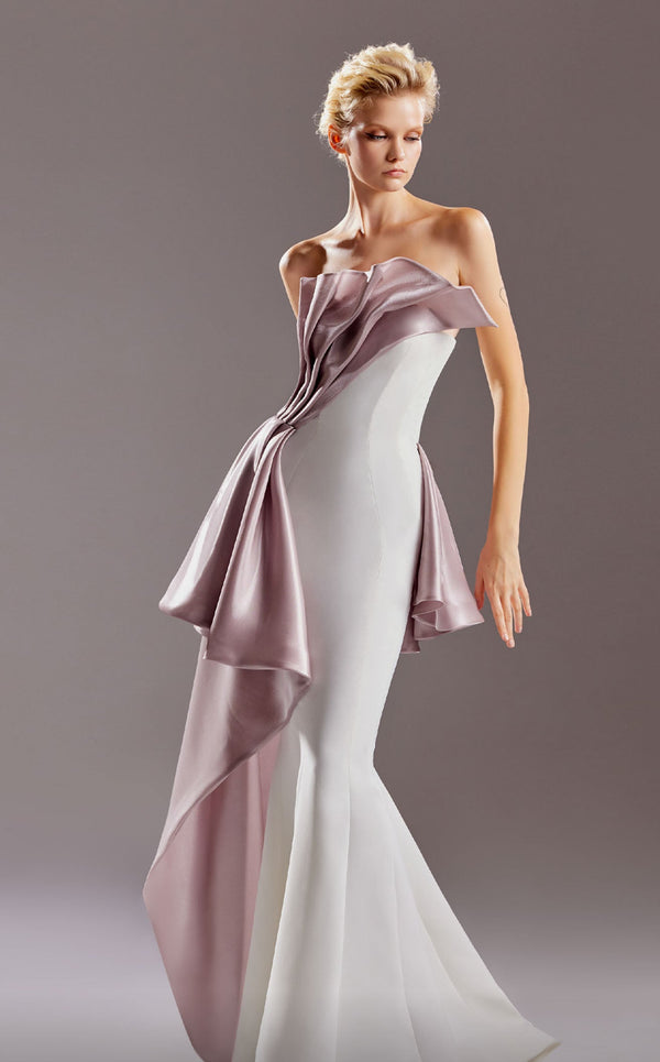 MNM Couture G1517 White/Purple