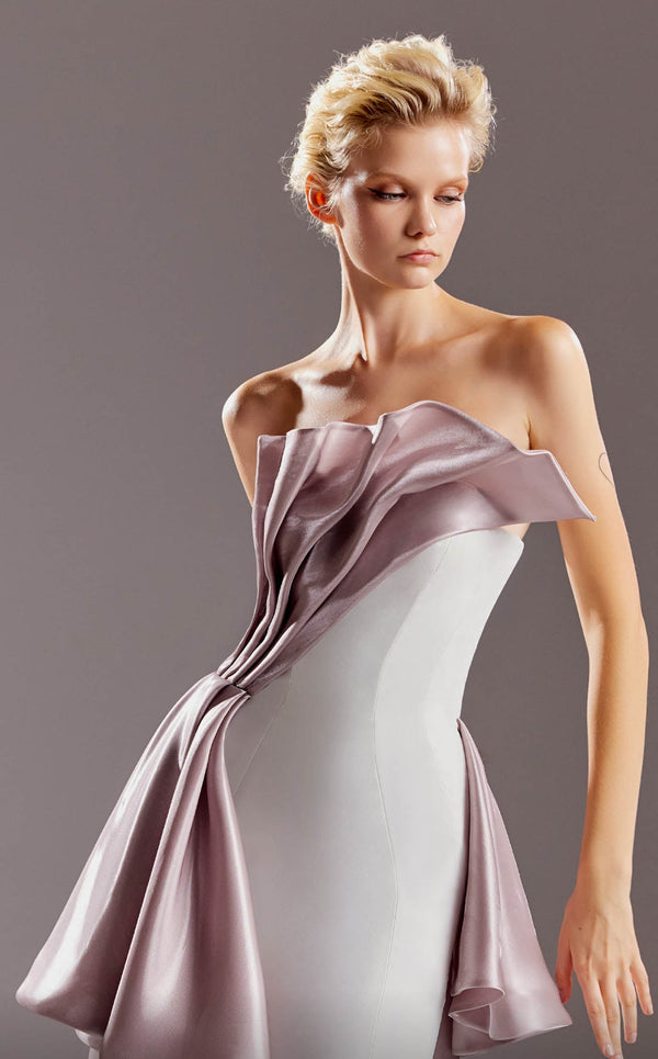 MNM Couture G1517 White/Purple