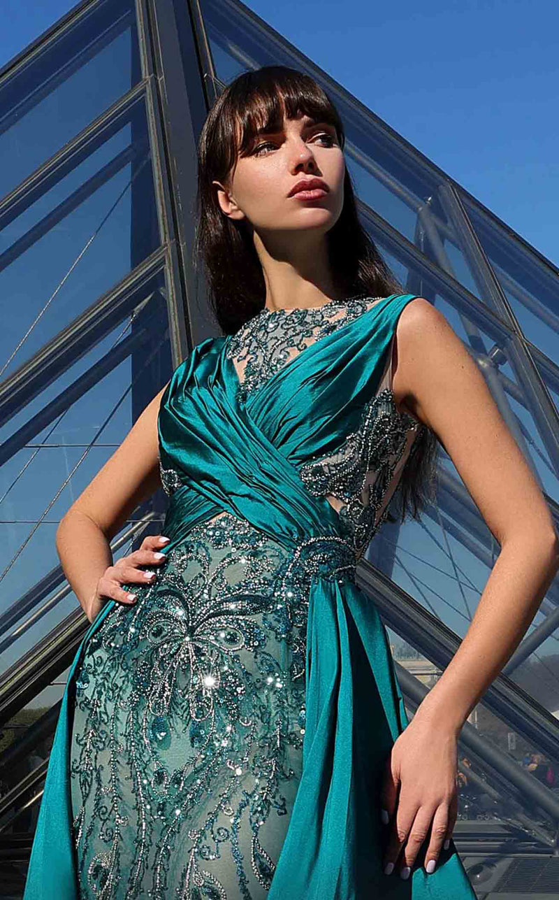 MNM Couture K4007 Petrol