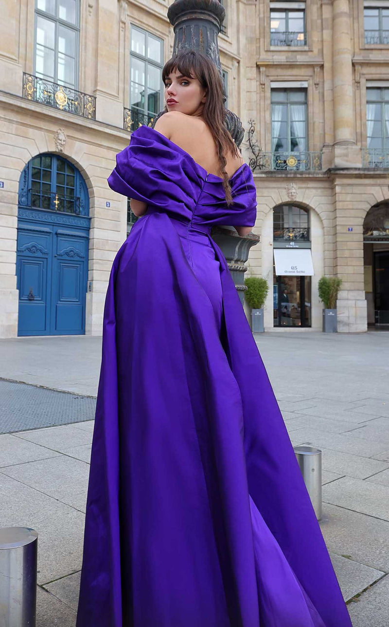 MNM Couture K4029 Purple