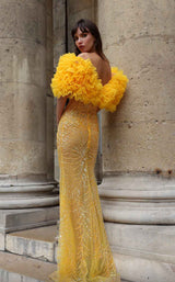 MNM Couture K4031 Yellow