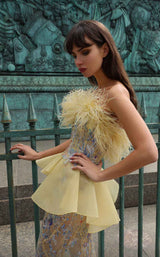 MNM Couture K4032 Yellow