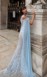 MNM Couture K4033 Light Blue