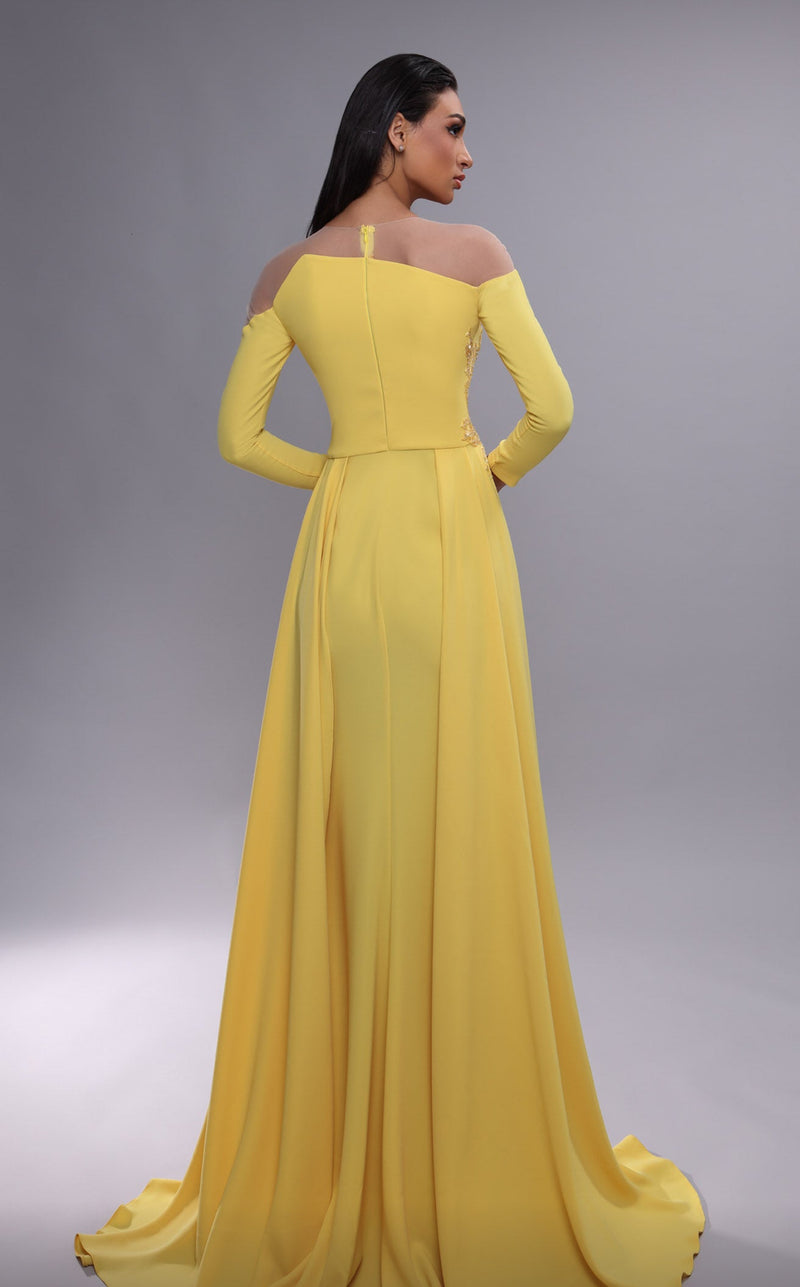 MNM Couture K4089 Yellow