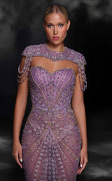 MNM Couture K4098 Purple