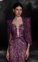 MNM Couture K4101 Purple