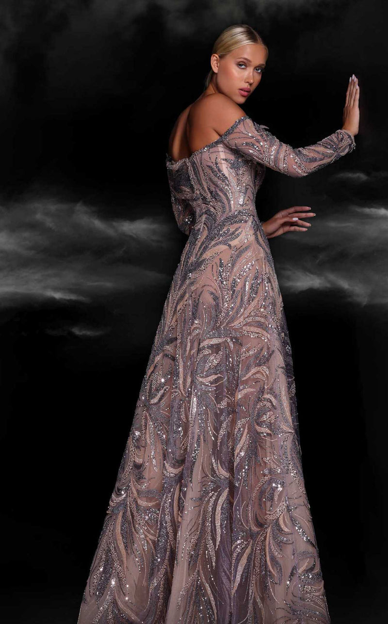 MNM Couture K4105 Purple