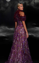 MNM Couture K4122 Purple