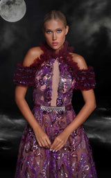 MNM Couture K4122 Purple