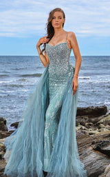 MNM Couture M1055 Blue