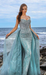 MNM Couture M1055 Blue