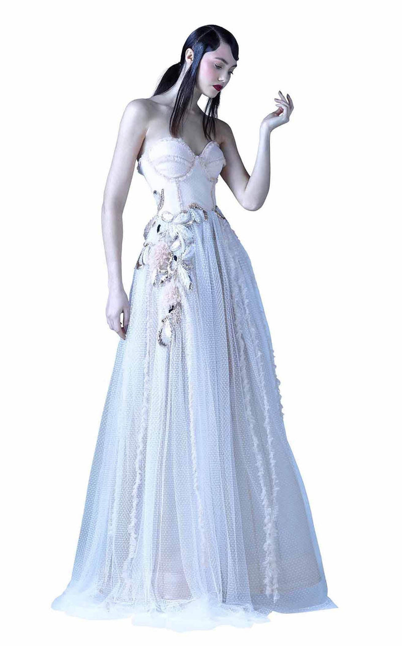 MNM Couture G0964 Beige