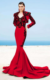 MNM Couture 2348 Red/Black