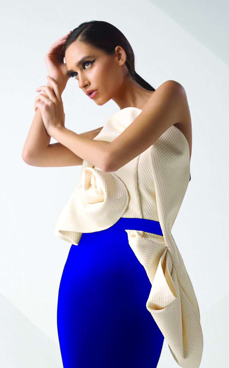 MNM Couture G0774 Blue