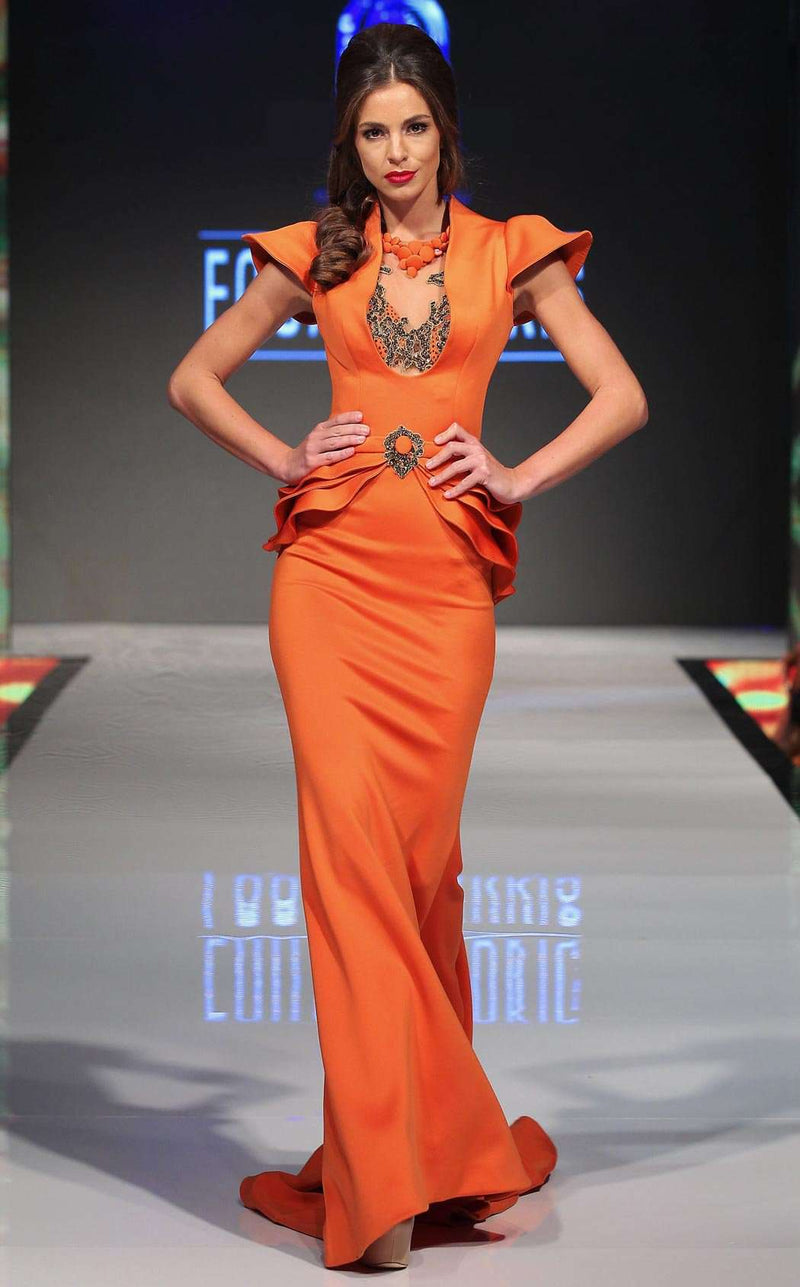 MNM Fouad Sarkis 2295 Dress | NewYorkDress.com MNM Fouad Sarkis 2295 Dress | NewYorkDress.com