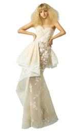 MNM Couture G0882 Ivory
