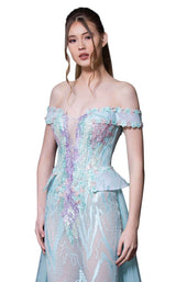 MNM Couture K3609 Blue